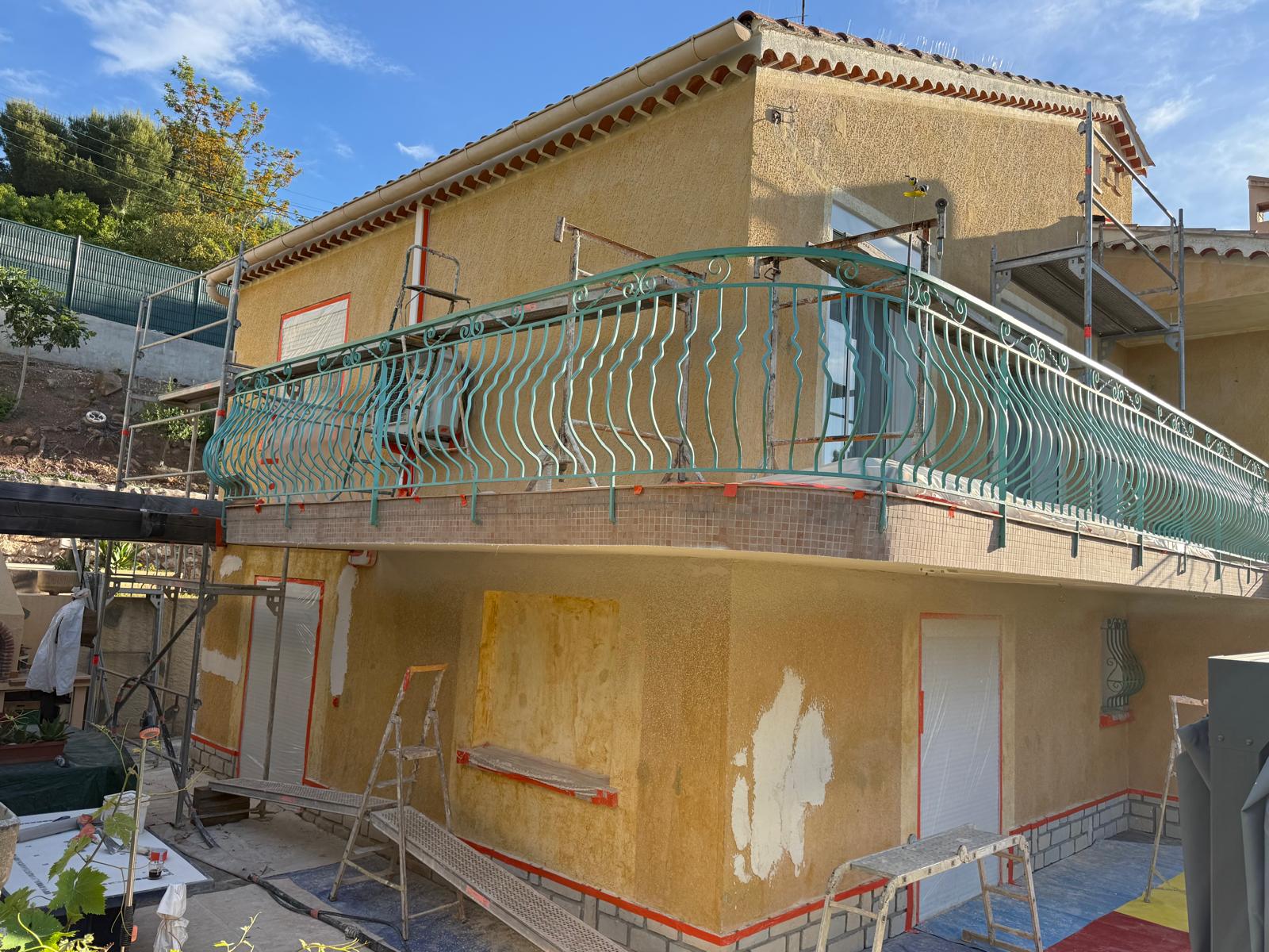 Enduit imitation pierre sur maison – La Garde (83)-11 Enduit imitation pierre sur maison – La Garde (83) – enduit imitation pierre à