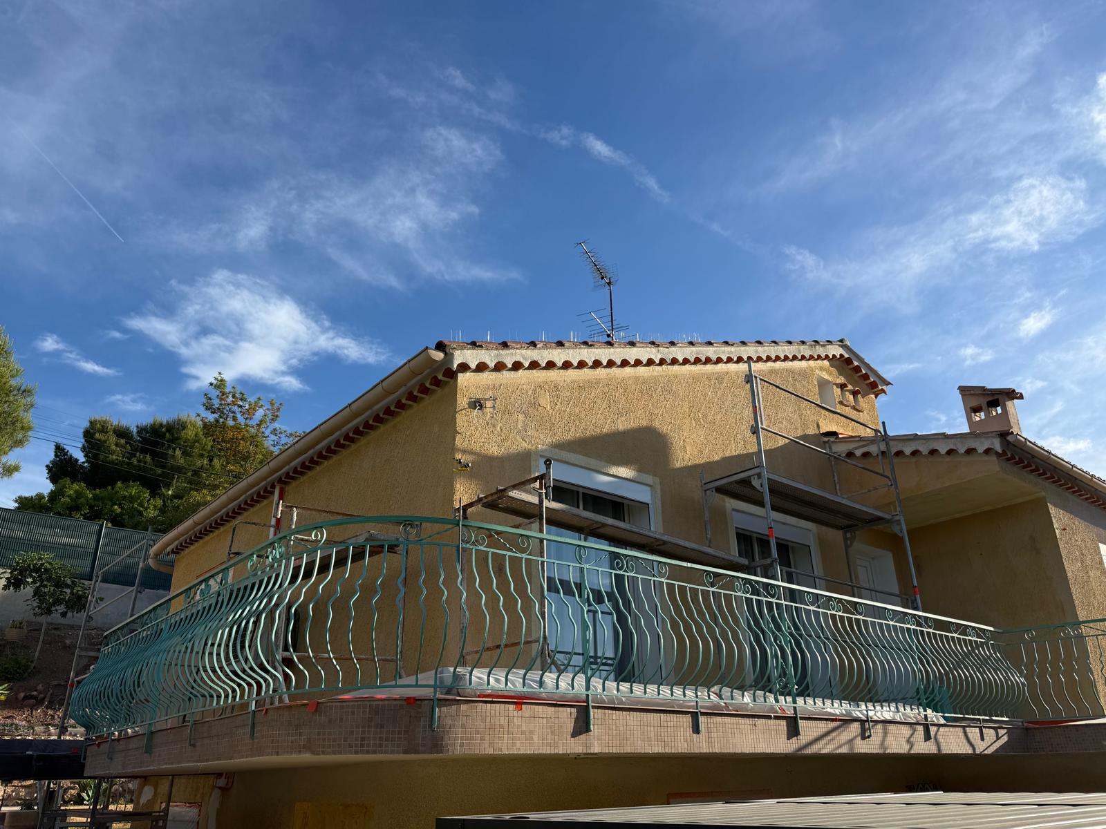 Enduit imitation pierre sur maison – La Garde (83)-12 Enduit imitation pierre sur maison – La Garde (83) – enduit imitation pierre à