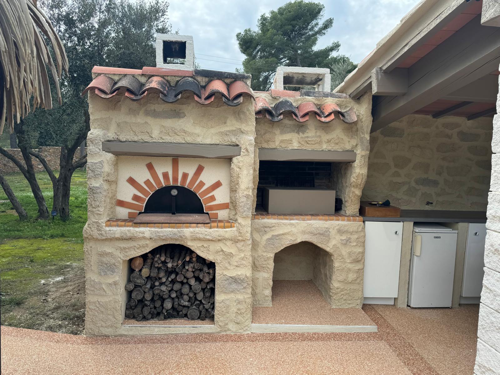Ravalement façade imitation pierre et pool house – La Ciotat (13)-7 Ravalement façade imitation pierre et pool house – La Ciotat (13) – enduit imitation pierre à